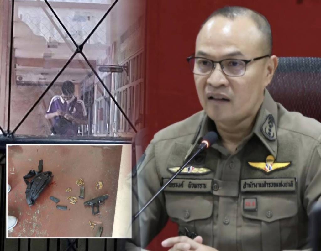 警方发言人披露校园枪击案6死15伤，所用枪支属凶嫌祖父所有，正加紧追查武器来源及作案动机