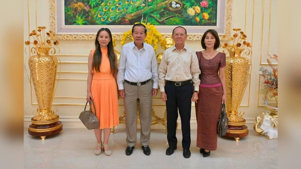 从对手到盟友？洪森开门迎接甘索卡，称前反对党领袖之女为国家顶尖人才