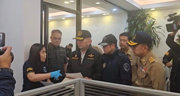 DSI突击搜查芭提雅及班拉蒙3处地点，深查外国人以泰国人"名义持股"网络，涉及资产逾数亿泰铢