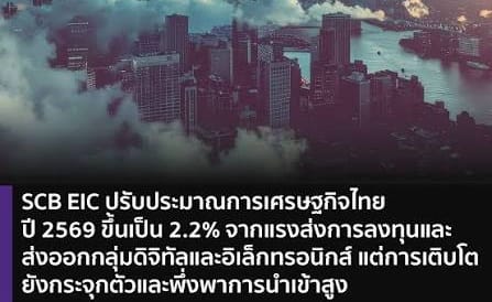 SCB上调GDP预测至2.2%，但增长仍呈集中态势且高度依赖进口