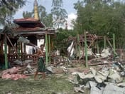 极端残暴！缅甸军队对实皆地区一座寺庙实施空袭，14名禅修者罹难