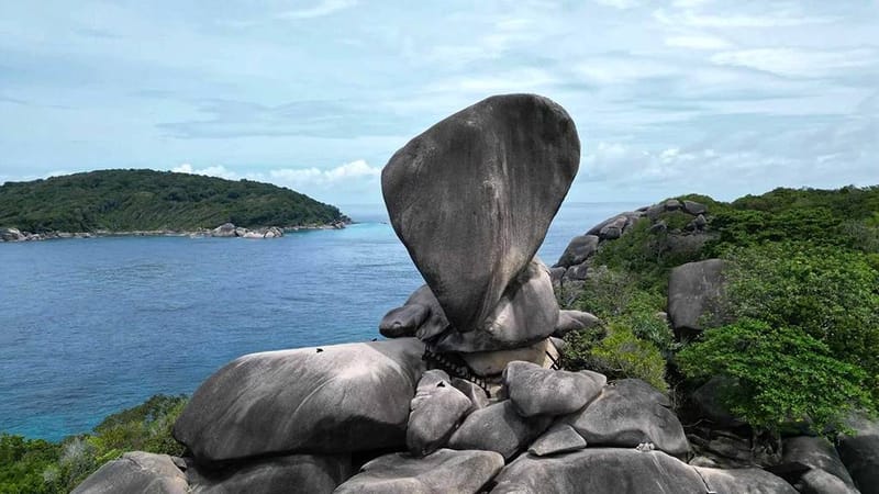 斯米兰——泰南海岛天堂，昔日可在岛上过夜，如今仅开放一日游