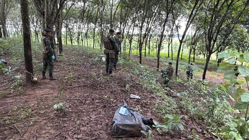 （视频）橡胶园内枪声大作！骑兵部队与走私毒品团伙深夜在清盛边境河岸交火，再缴获近200万粒冰毒