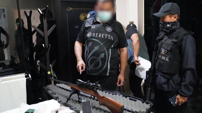 泰国非法枪支持有量全球最高，减少犯罪成为政府一大难题