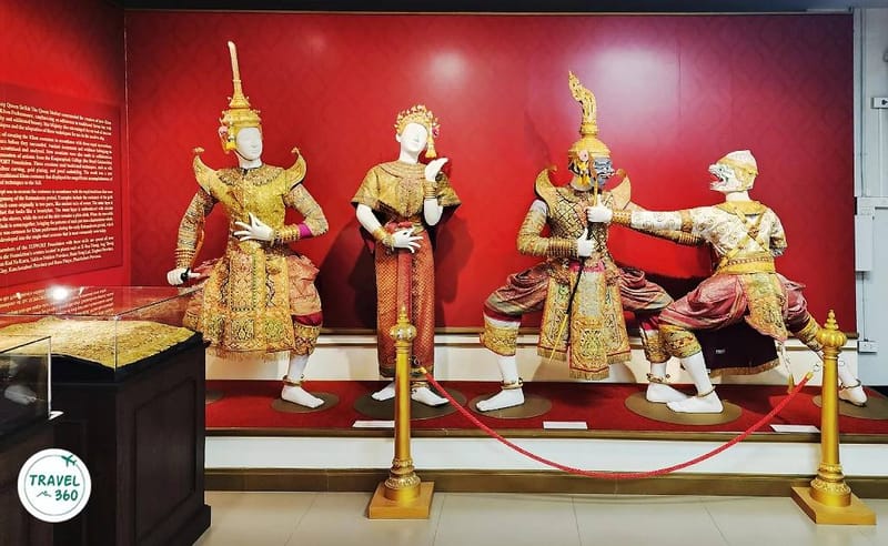 "孔剧学习馆"——华美绝伦泰国孔剧艺术，世界文化遗产，在"太皇太后"的庇荫之下