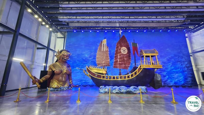 "孔剧学习馆"——华美绝伦泰国孔剧艺术，世界文化遗产，在"太皇太后"的庇荫之下