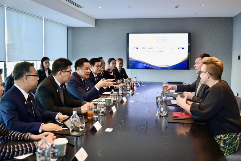阿努廷出访新西兰，拉拢两大巨头落子泰国，连接农业与旅游业迈向全球市场