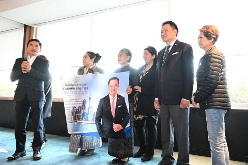 阿努廷总结访澳新之行成果，推进战略伙伴关系，促进贸易、投资与技术合作，回泰前在奥克兰会见泰国社区成员，暗示泰国航空即将恢复直航航线