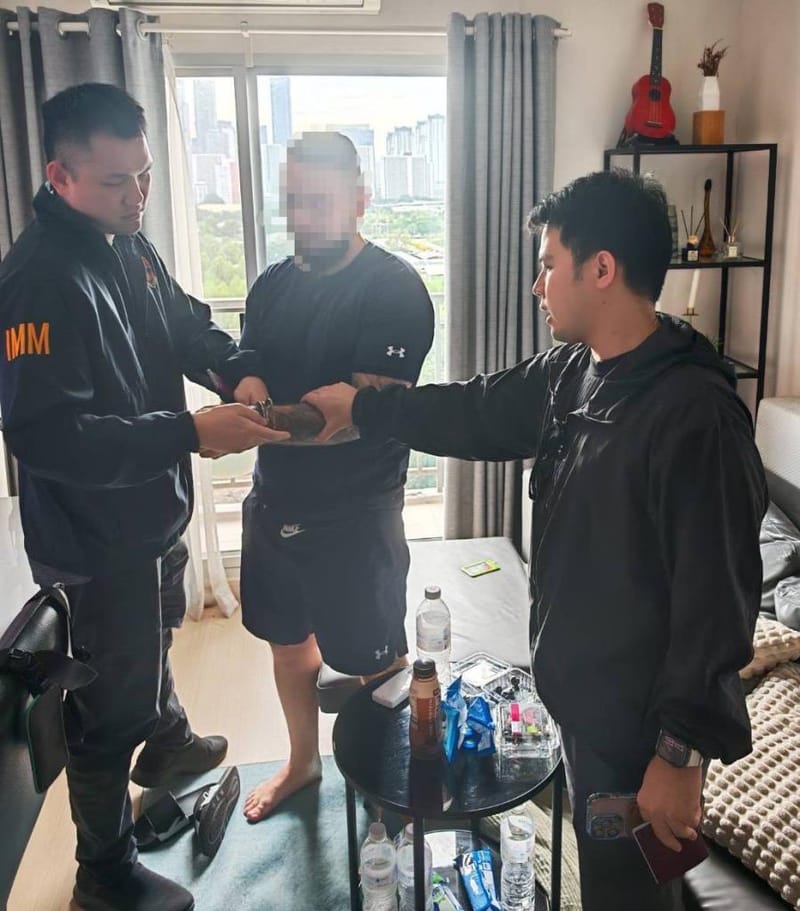 在豪华公寓落网！瑞典罪犯逃避重案逮捕令，同胞协助其藏匿泰国