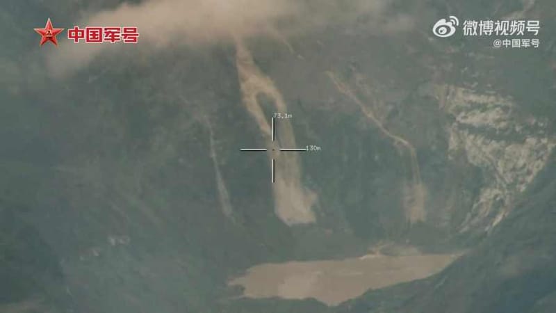 惊险！中尼边境救援队临时暂停行动，担忧相当于1000个奥林匹克泳池的堰塞湖溃决