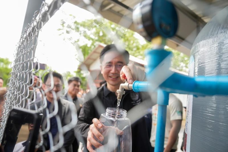 由萨南移交研究成果以解决郭河砷污染问题，力推"同步辐射-纳米技术-水纳米"技术100%清除毒素，将清洁自来水还给社区