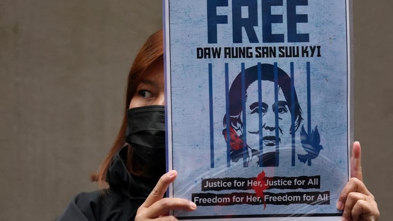 美国与东盟轮值主席国共同呼吁无条件释放昂山素季