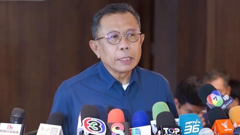 素帕猜回怼沙提：若歹徒用枪顶着议员的头叫他跪拜，那就从吧