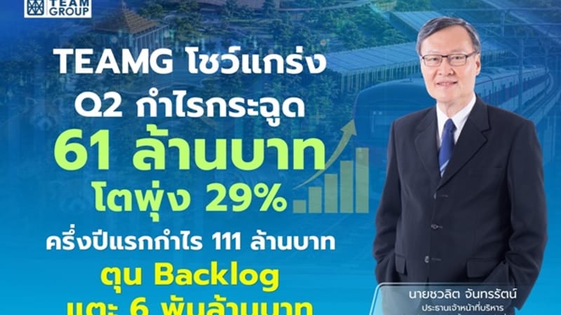 TEAMG 公布本期利润增长29%