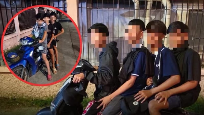 全伙落网！7名问题少年抢劫迷路日本游客，自称未使用武器，仅得手1,400泰铢
