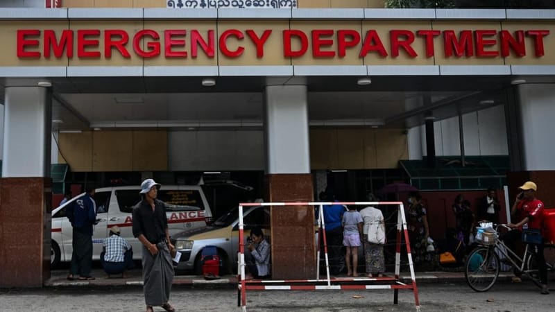 霍乱在仰光爆发，已有逾500人入院