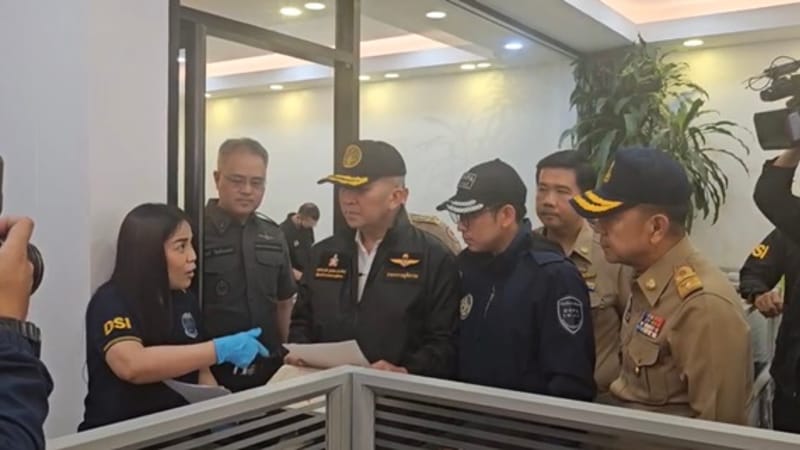 DSI突击搜查芭提雅及班拉蒙3处地点，深查外国人以泰国人"名义持股"网络，涉及资产逾数亿泰铢