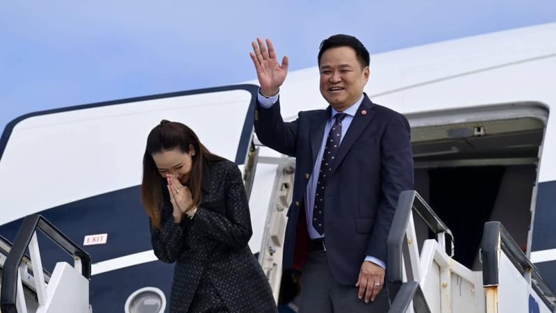 阿努廷总结访澳新之行成果，推进战略伙伴关系，促进贸易、投资与技术合作，回泰前在奥克兰会见泰国社区成员，暗示泰国航空即将恢复直航航线