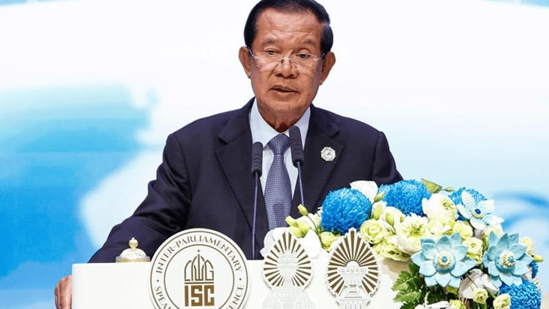 洪森在国际议长会议上发言，指责泰国以打击诈骗为由入侵占领柬埔寨领土，警告国际秩序面临崩溃