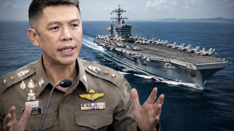 迎接5,000名美国海军！"亚伯拉罕·林肯"号航母9月2日至6日访泰，移民局第三分局呼吁泰国民众做好东道主